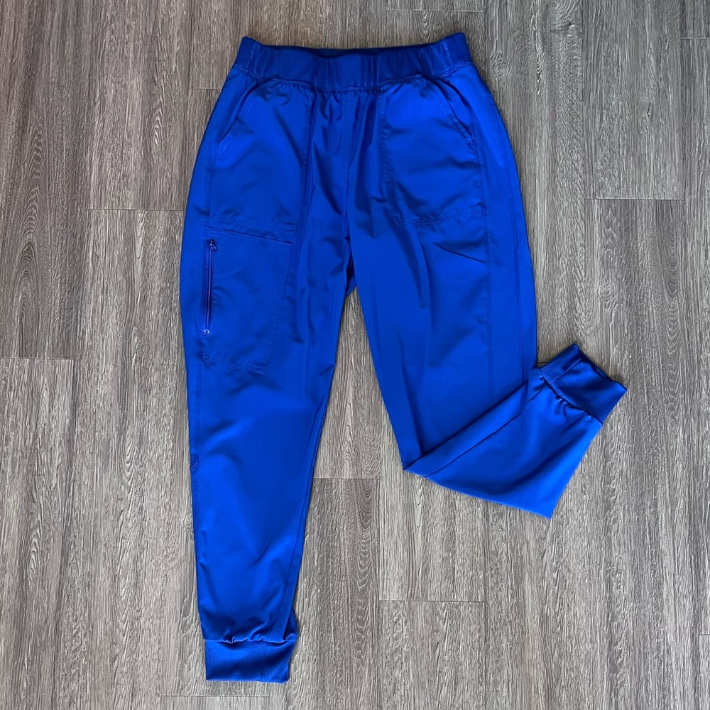 Cherokee Galaxy Blue Jogger Scrubs